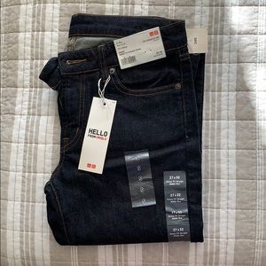 Uniqlo Skinny Fit Straight Jeans 27 x 32